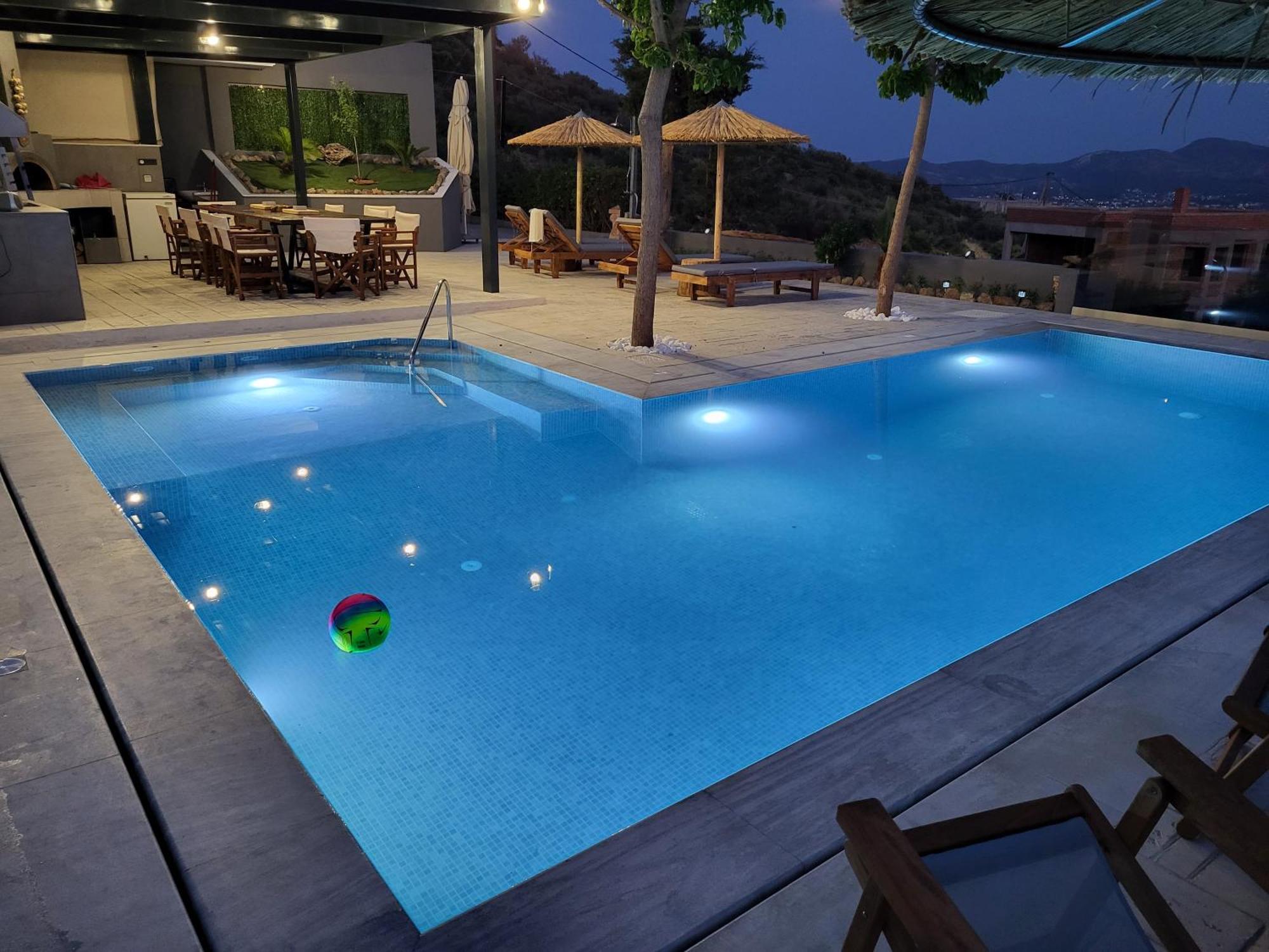 "Stergiou Luxury Apartment 2Nd Floor" Με Κοινη Πισινα Saronida Habitación foto